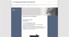 Desktop Screenshot of ct-gmbh.de